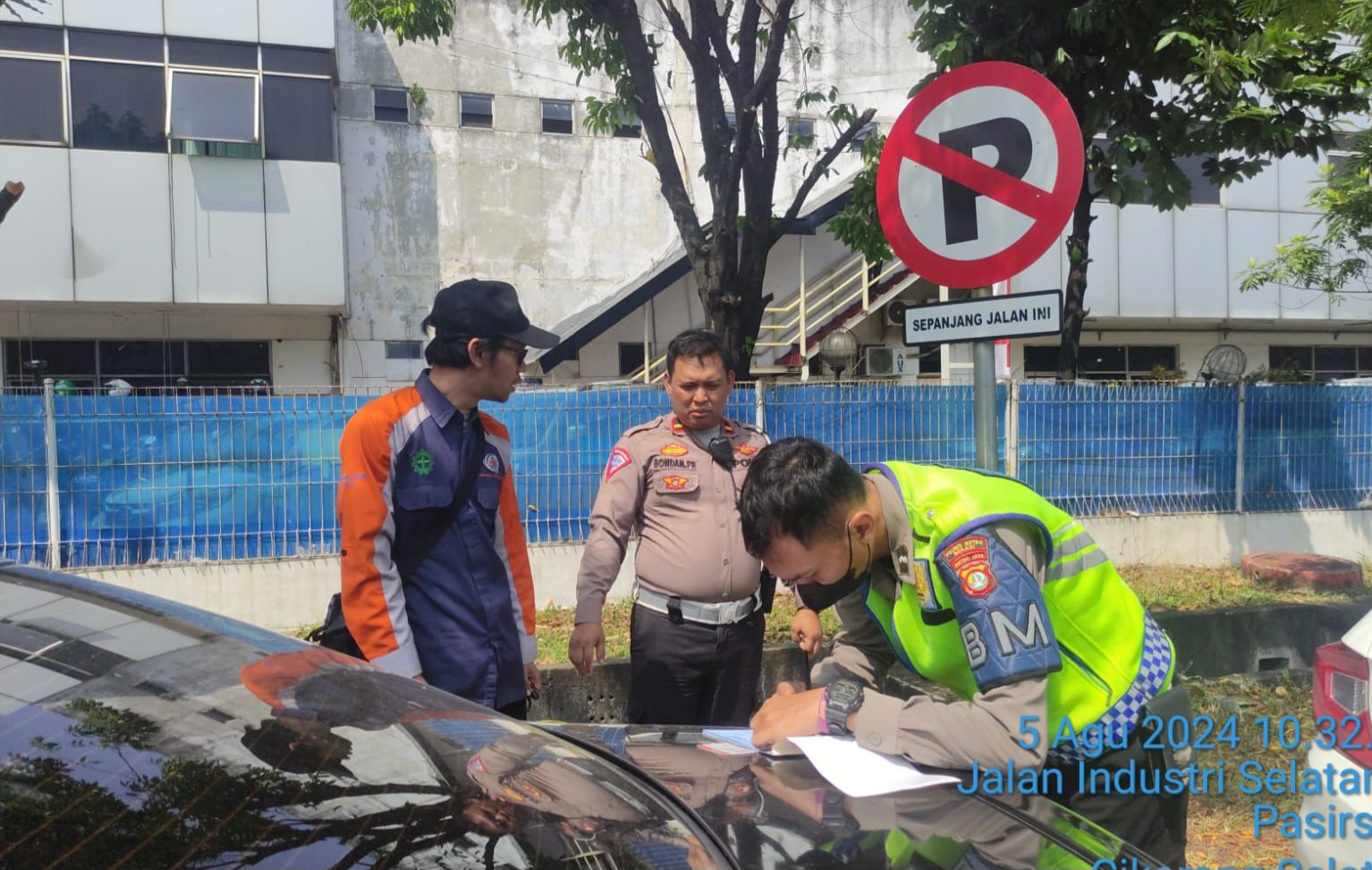 Polisi Jelaskan Video Viral Tindakan Penilangan di Kawasan Industri 