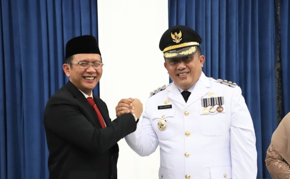 Dedy Supriyadi Resmi Penjabat Bupati Bekasi