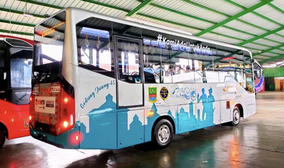 Bus Trans Wibawa Mukti Segera Mengaspal