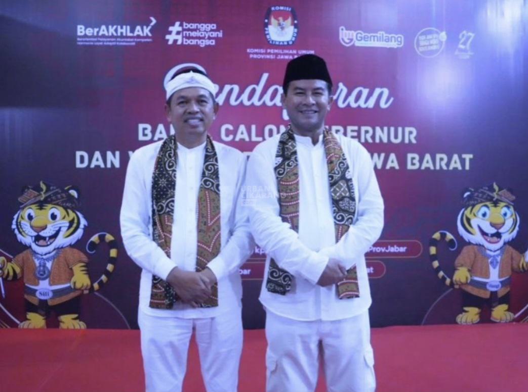 Dedi Mulyadi Daftar Bakal Calon Gubernur Jawa Barat
