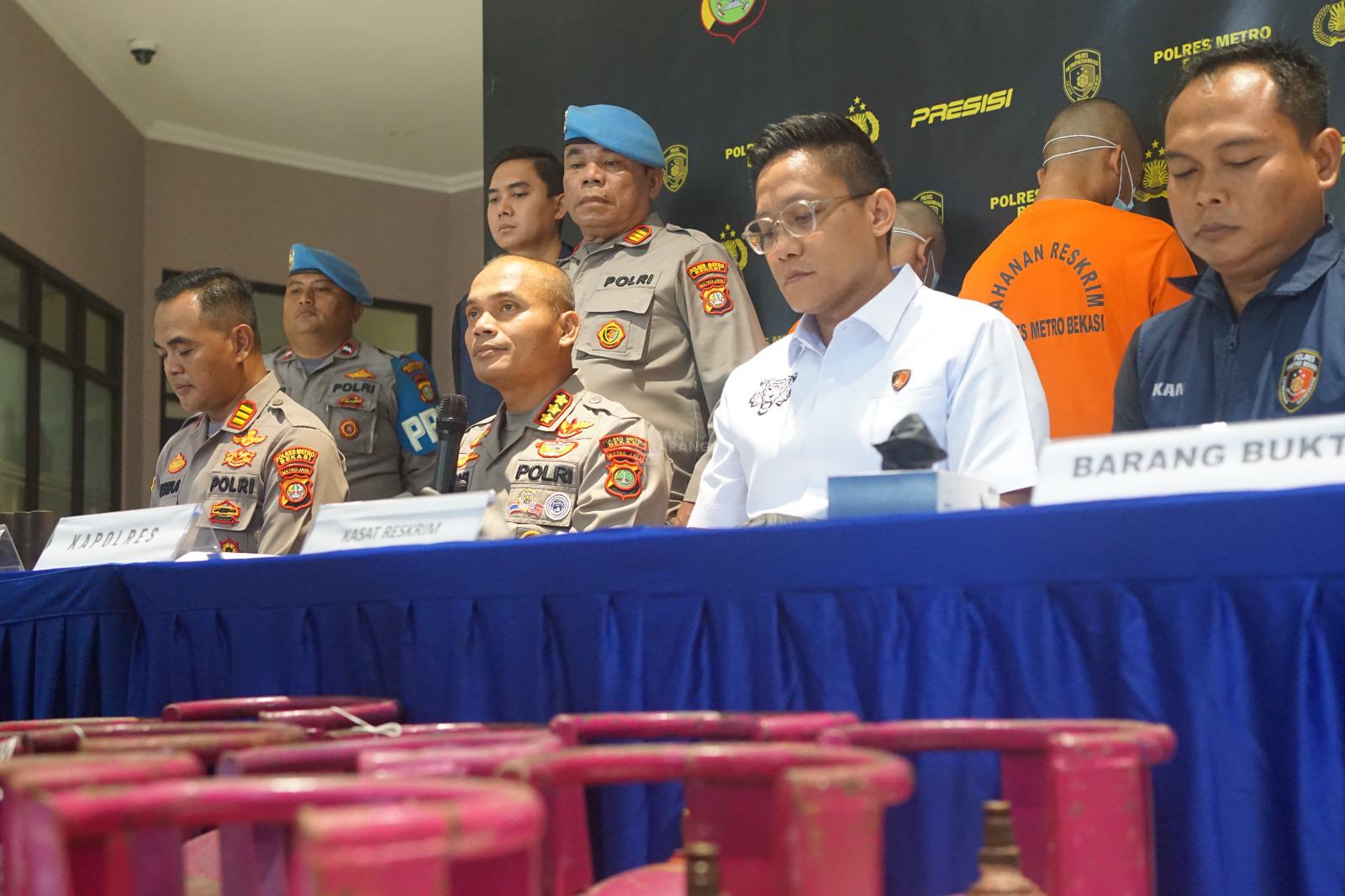 Polisi Tangkap Sindikat Pengoplos Gas Subsidi, Raup Keuntungan Capai Rp230 Juta