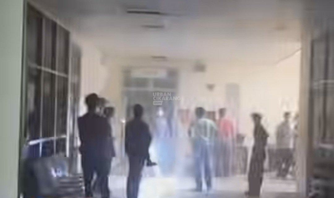 RSUD Cibitung Kebakaran, Diduga dari Ruang Panel Listrik Pendingin