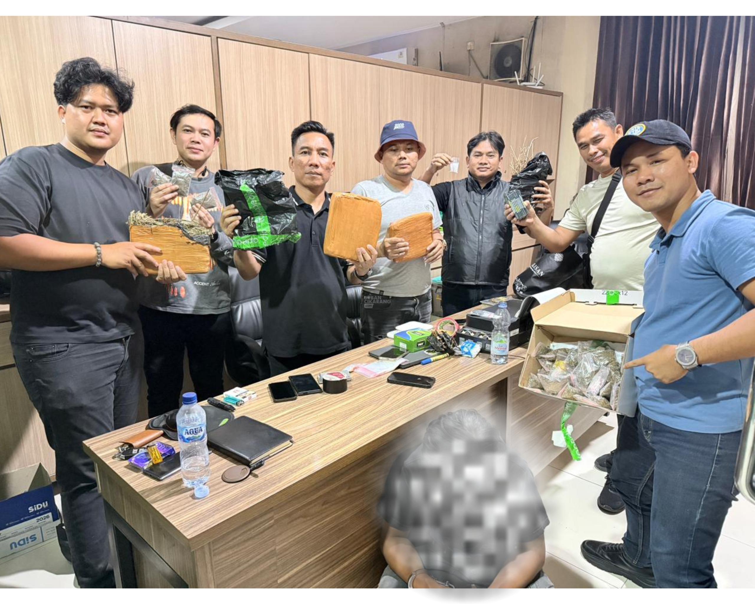 Dari Instagram ke Penjara, Polisi Bongkar Peredaran Sabu dan Ganja di Tambun Utara, Sebanyak 3 Kg Disita
