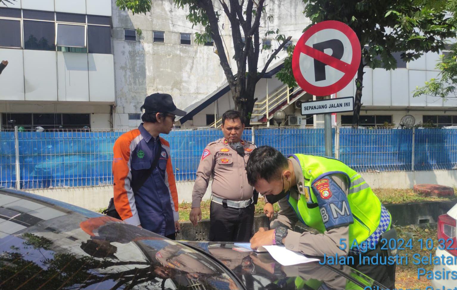 Polisi Jelaskan Video Viral Tindakan Penilangan di Kawasan Industri 